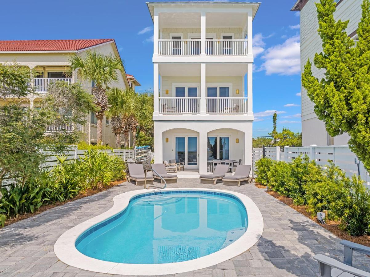 Shellstone Cottage - Beach Front Seacrest Home With Private Pool And 5 Bedrooms Home Inlet Beach Экстерьер фото