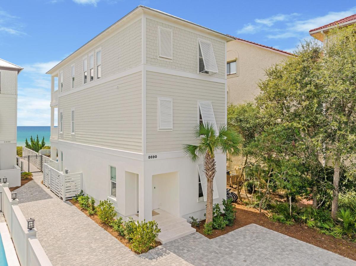 Shellstone Cottage - Beach Front Seacrest Home With Private Pool And 5 Bedrooms Home Inlet Beach Экстерьер фото